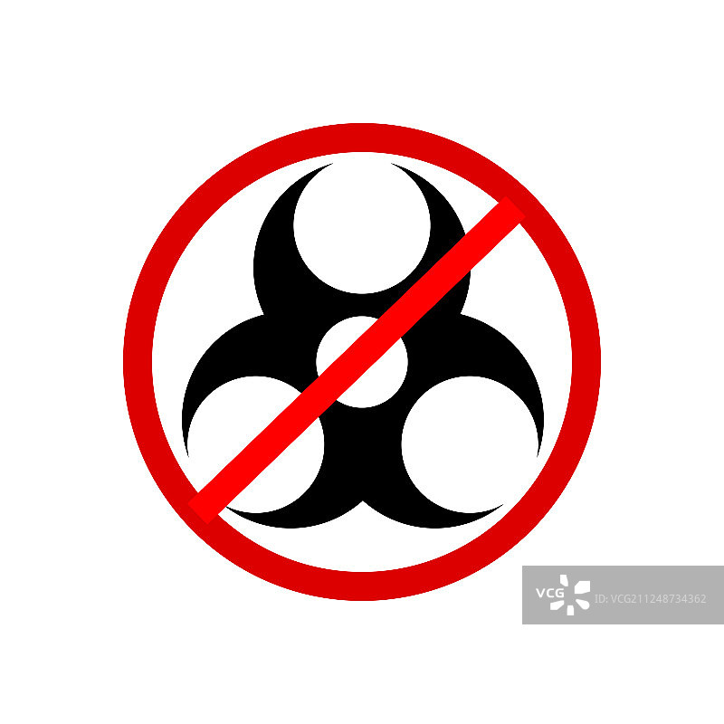 危险标志 - 生物危害标志图片素材