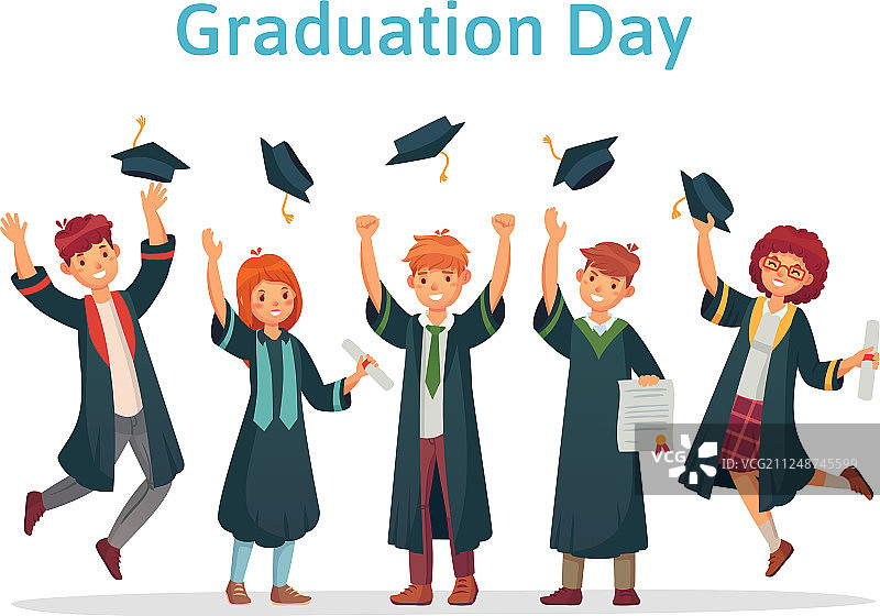 大学毕业日研究生图片素材