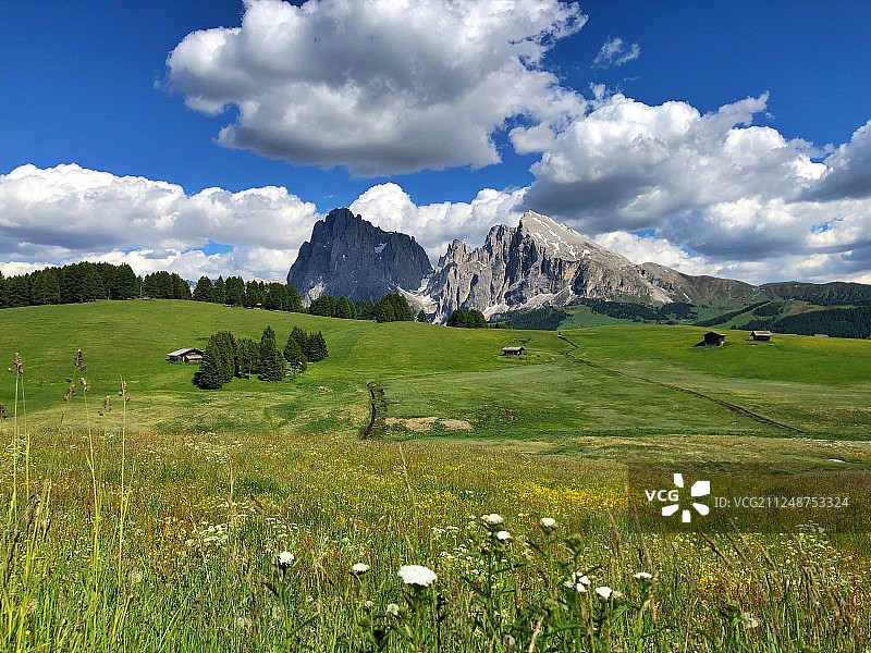 意大利多洛米蒂山脉图片素材