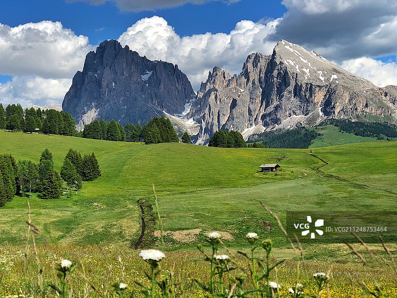 意大利多洛米蒂山脉图片素材