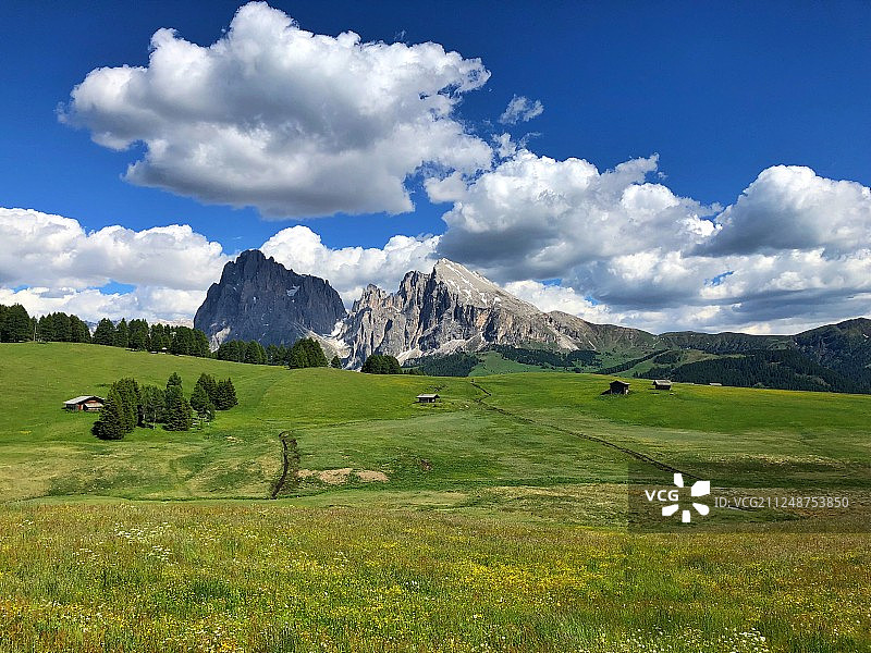 意大利多洛米蒂山脉图片素材