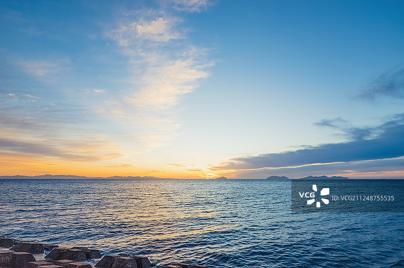 海上日出图片素材