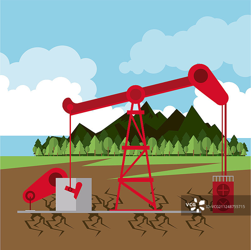 石油泵图片素材