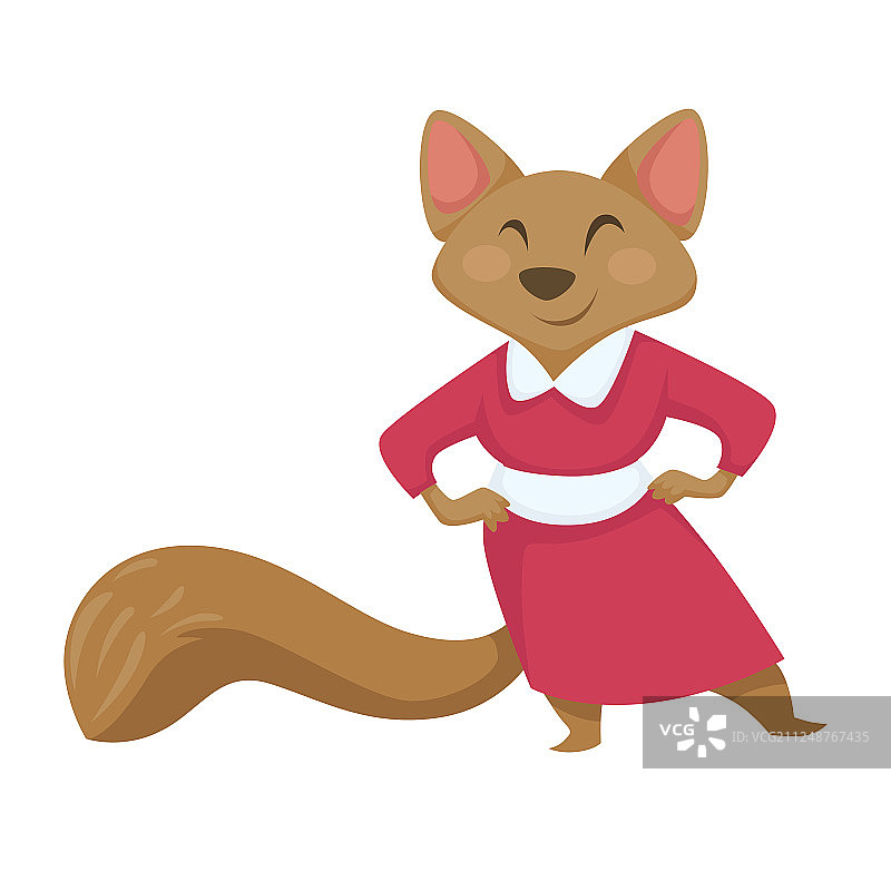 穿连衣裙的爱丽丝梦游仙境童话老鼠图片素材