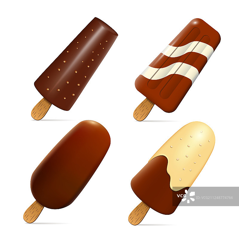 冰棒棍套装图片素材