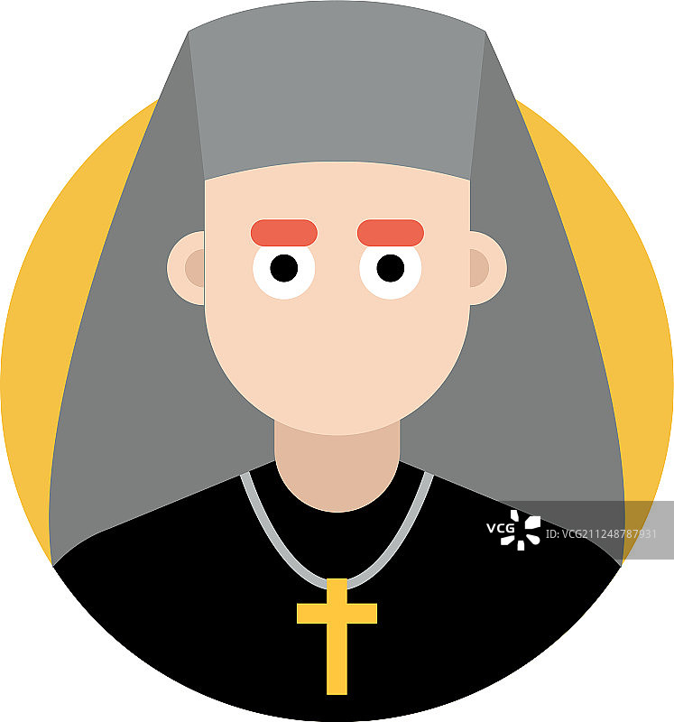 基督教母亲头像图片素材