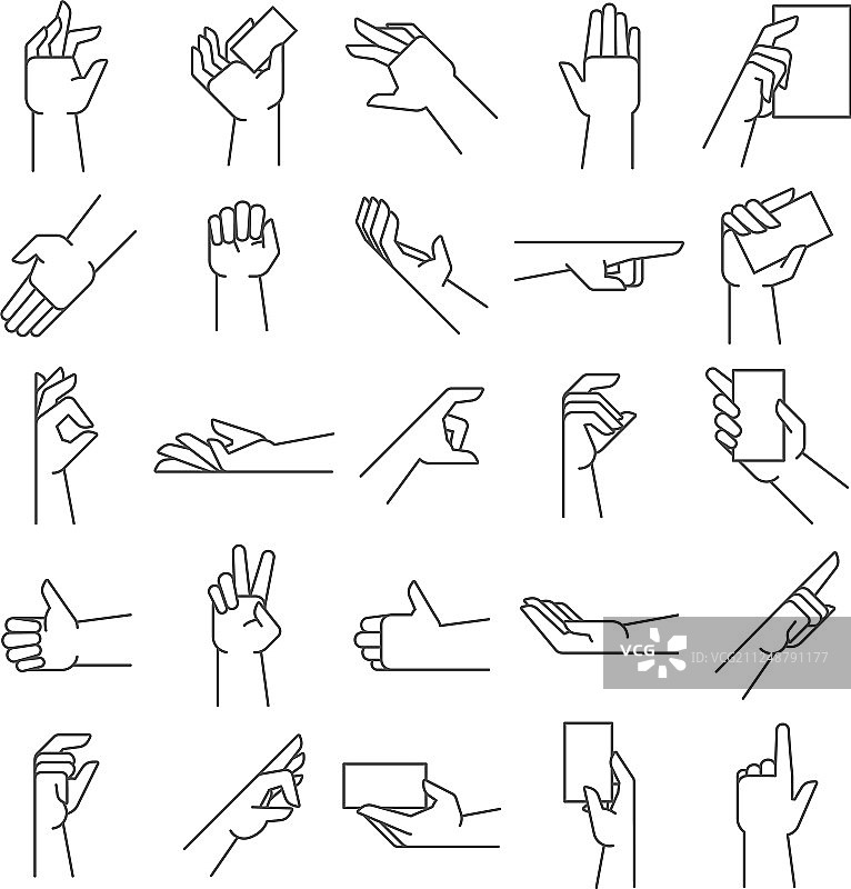 手指手势指向图片素材