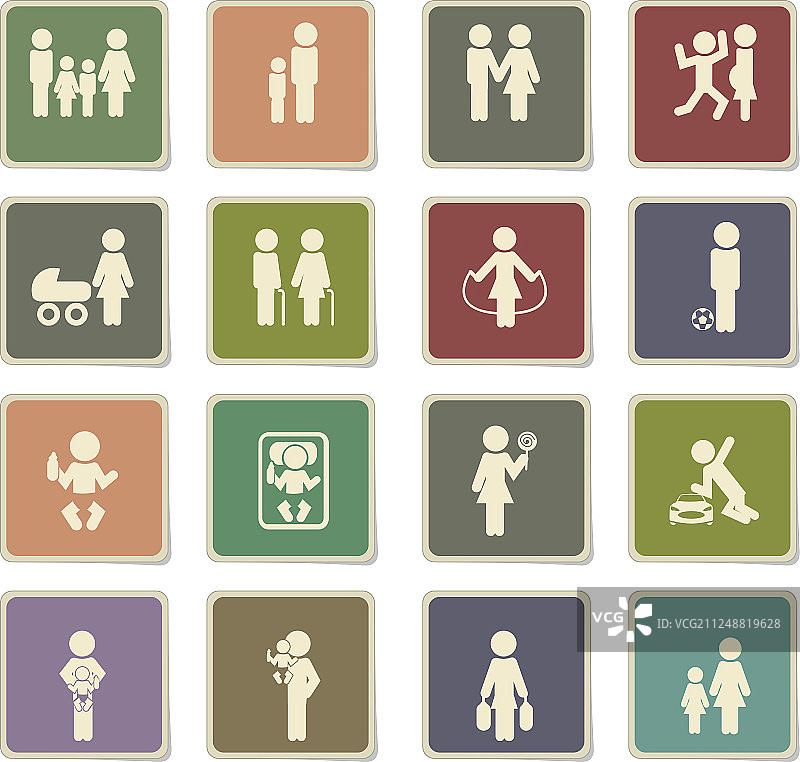 家庭图标合集图片素材