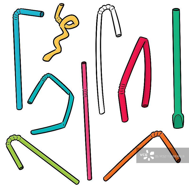 一组稻草图片素材