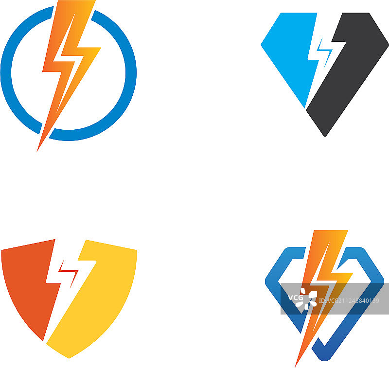 闪电之力图片素材