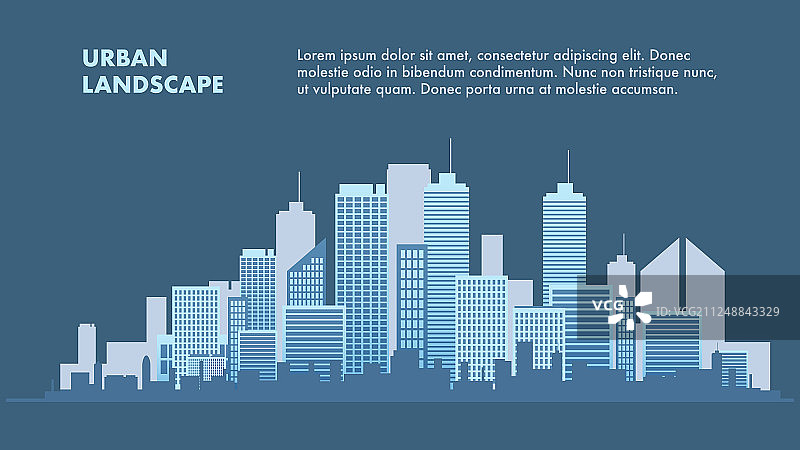 城市景观大都市banner图片素材