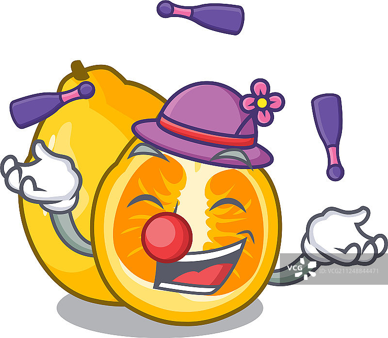 角色玩耍奇怪的水果图片素材