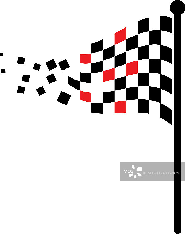 赛车旗帜图标汽车图片素材