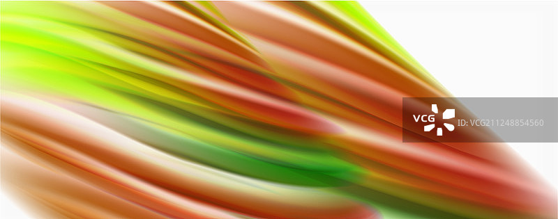 现代科技流体色彩流动上的白色五彩缤纷图片素材