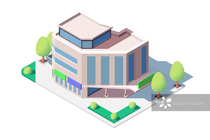 现代购物中心图片素材