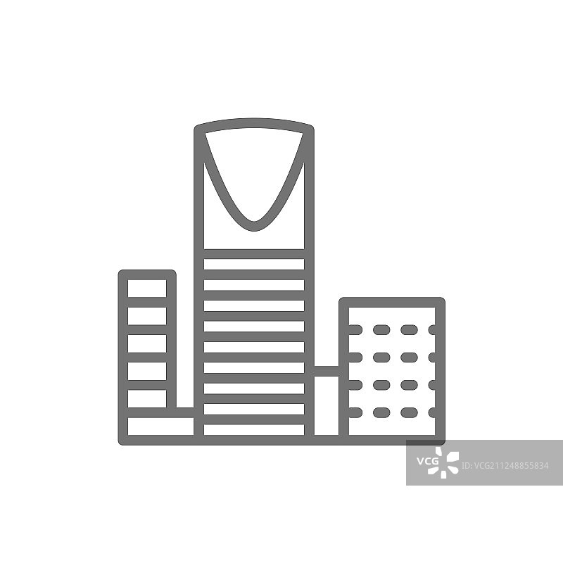 布尔吉·马姆利亚克王国中心摩天大楼图片素材