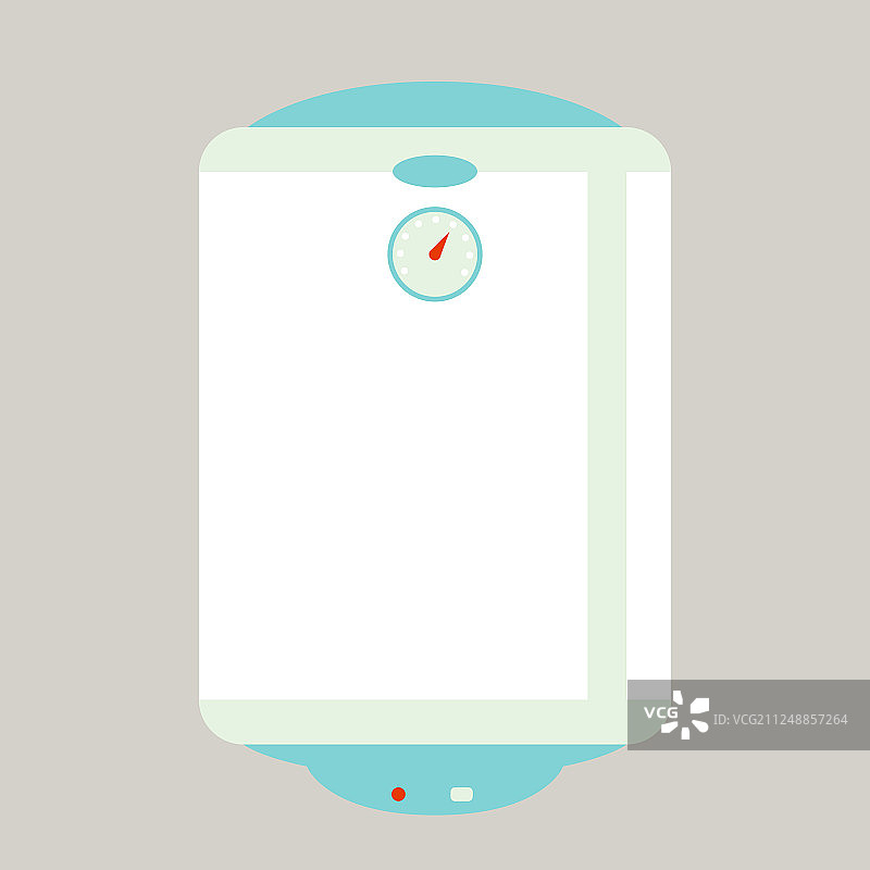 扁平风格的电热水壶图片素材