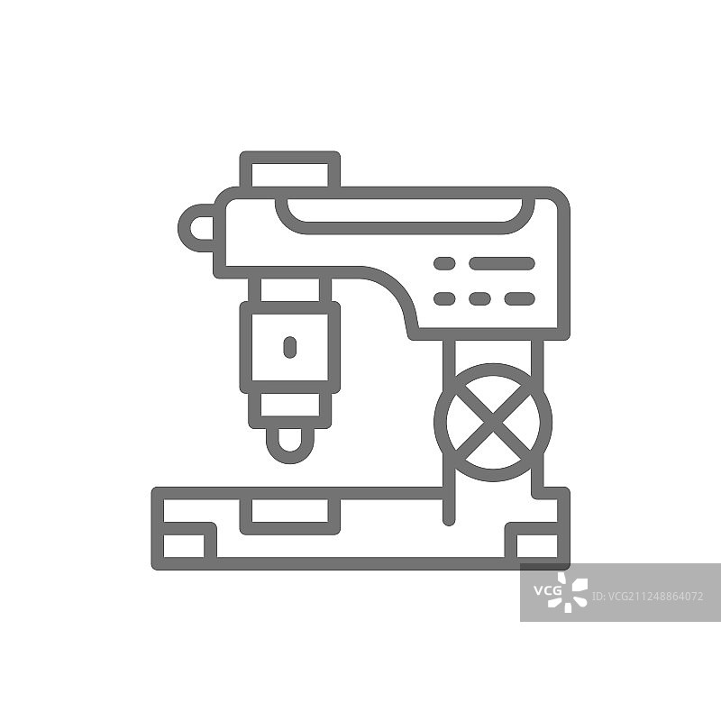 CNC铣床激光金属切割图片素材