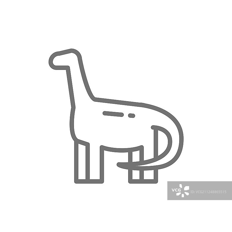 腕龙雷龙恐龙史前图片素材