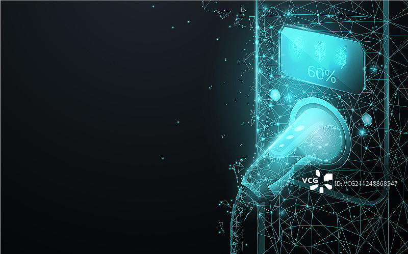 电动汽车充电站或EV图片素材