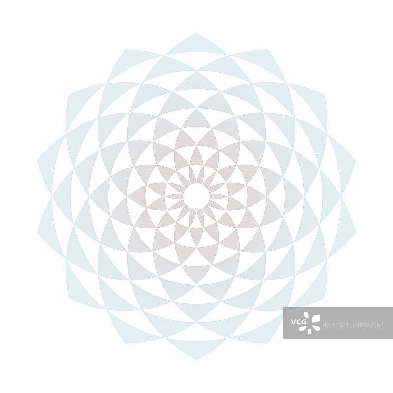 圆形分形设计元素图片素材