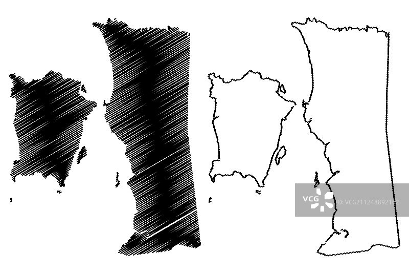 槟城地图图片素材