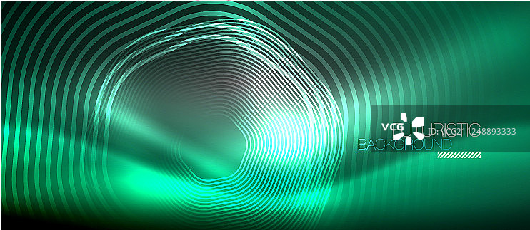 霓虹发光线魔术能量空间光图片素材