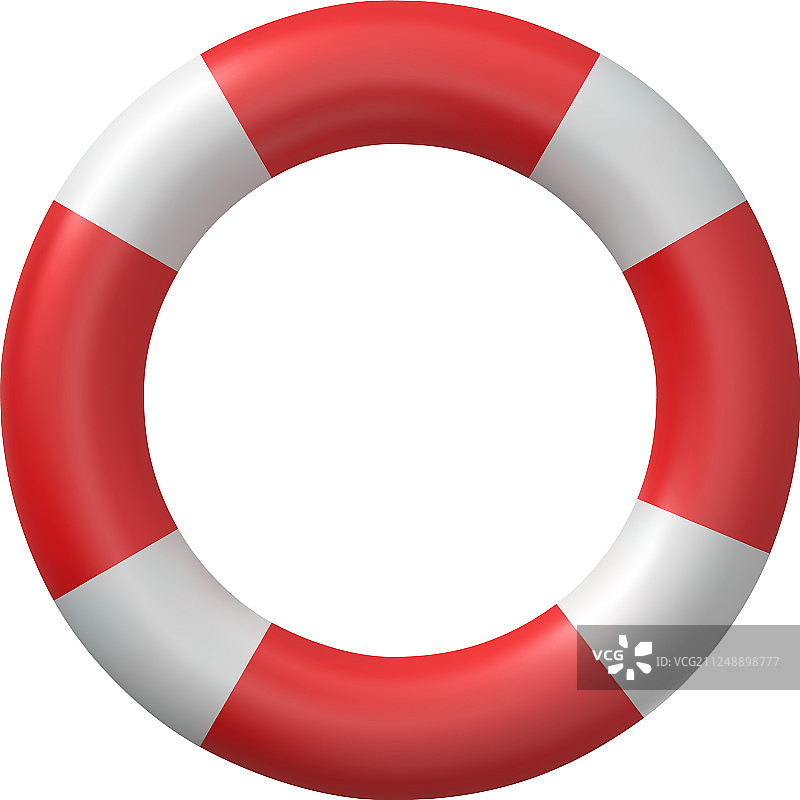 孤立的救生圈图片素材