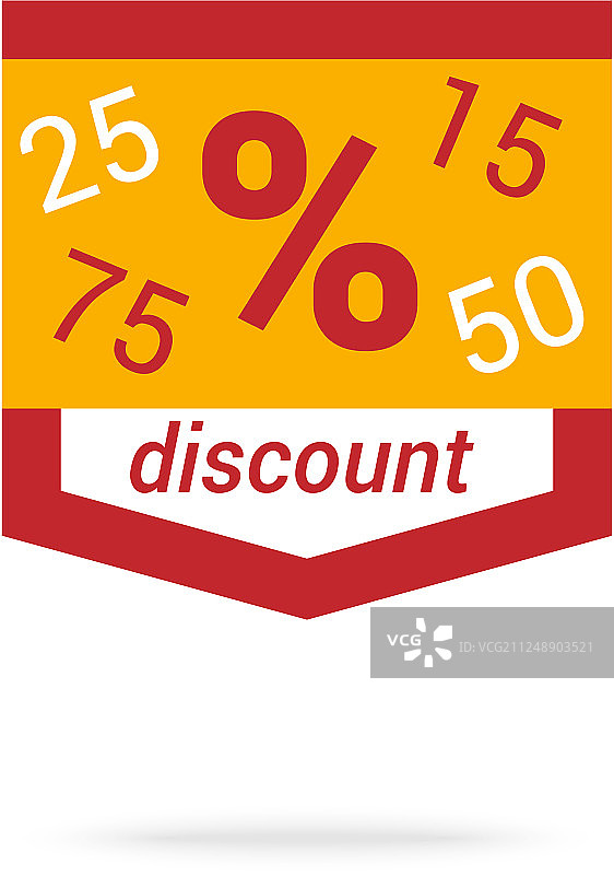 五边形折扣banner图片素材