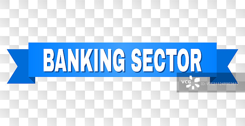 带有银行业标题的蓝色条纹图片素材