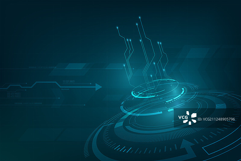 创新科技科幻概念动态背景图片素材