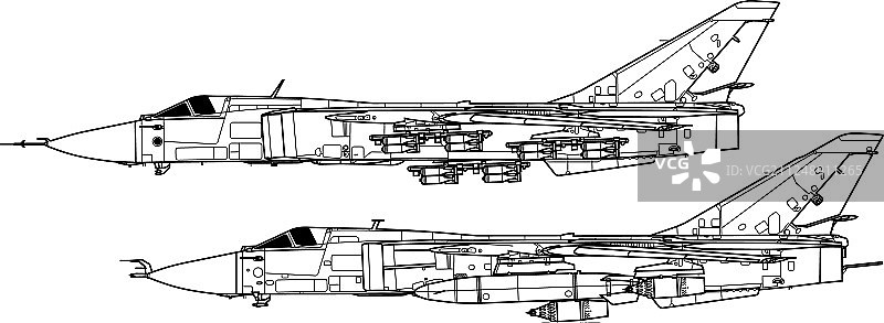 苏霍伊苏-24“击剑手”战斗机图片素材