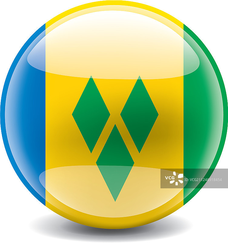 圣文森特和格林纳丁斯旗图片素材