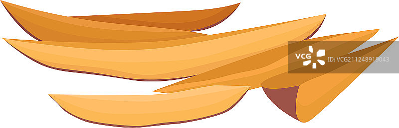 烹饪中的长条状成熟红薯图片素材