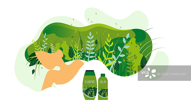 女性化妆品平面广告banner图片素材