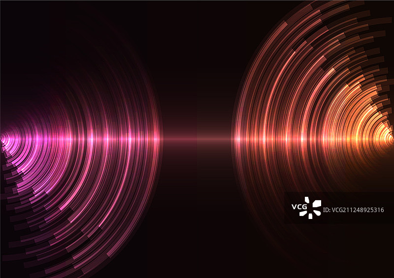 圆形数字抽象背景图层图片素材