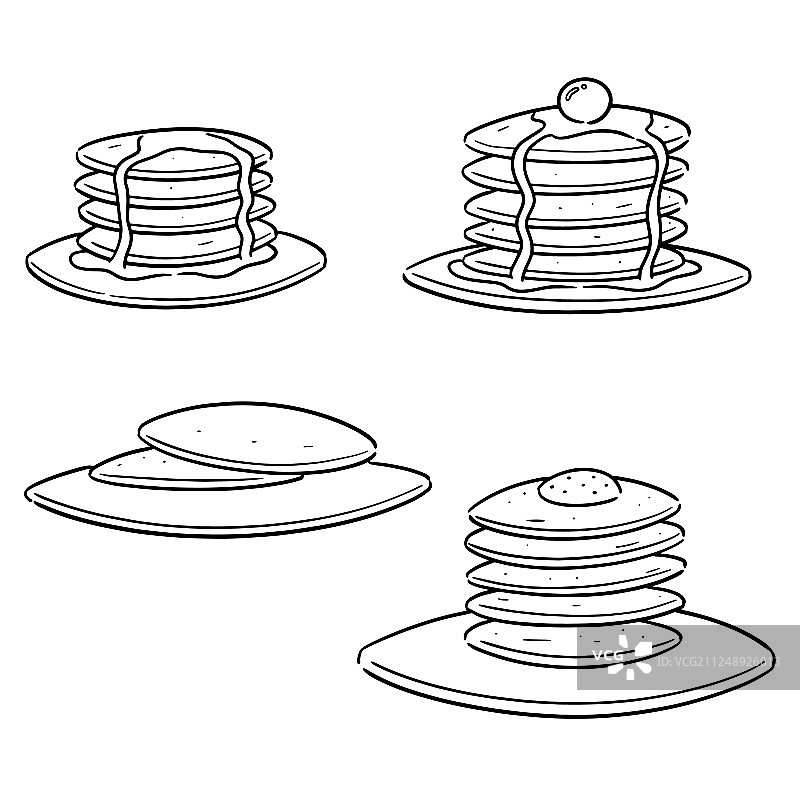 薄煎饼合集图片素材