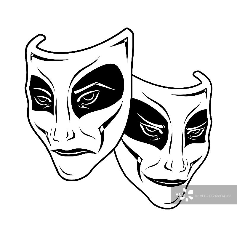 戏剧面具0002图片素材