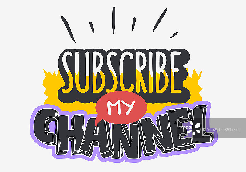 与Vlog视频博客相关的社交媒体主题图片素材