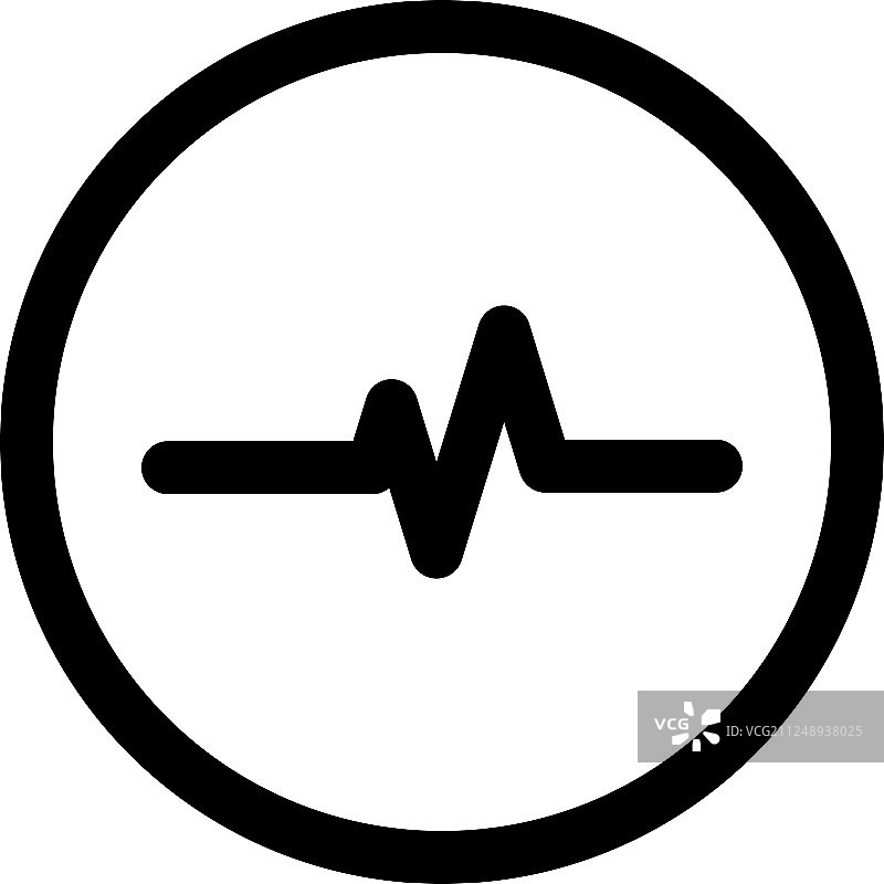 脉搏频率图标图片素材