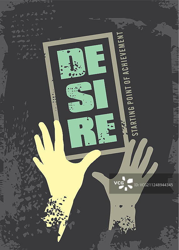 T恤的愿望励志引言模板图片素材