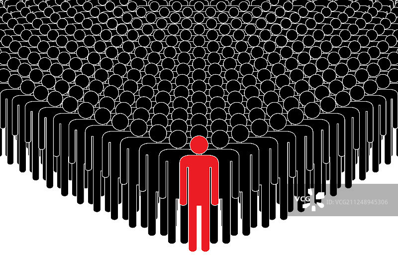 领导者和人群图片素材