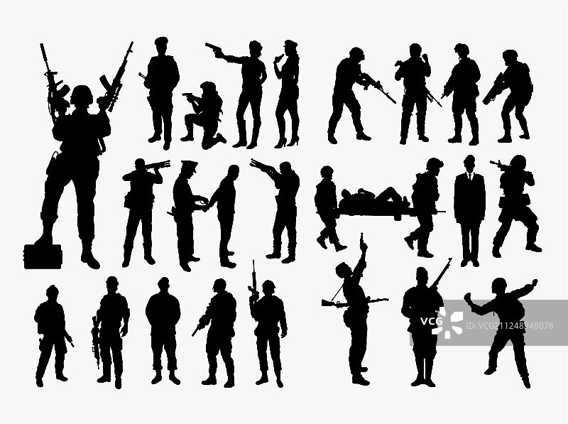 士兵军队军事训练和演习图片素材