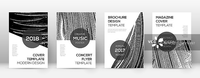 封面页设计模板现代宣传册布局图片素材