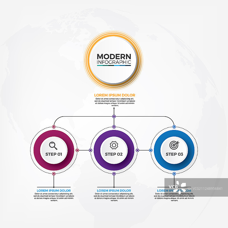 组织结构信息图图片素材