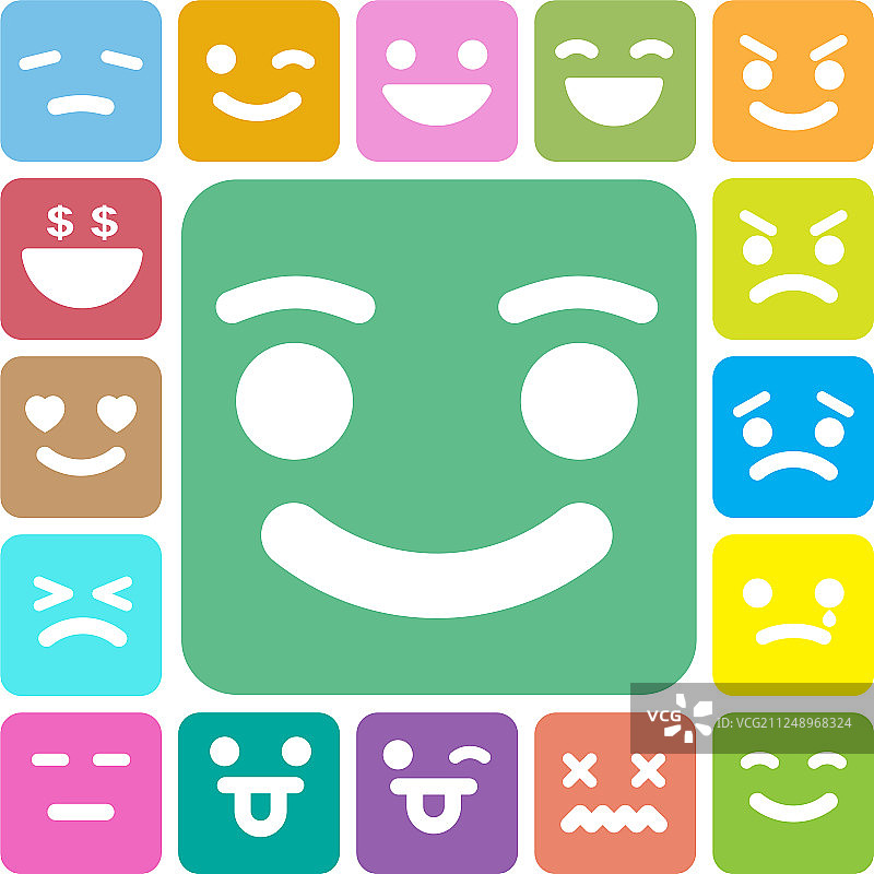 笑脸图标合集图片素材