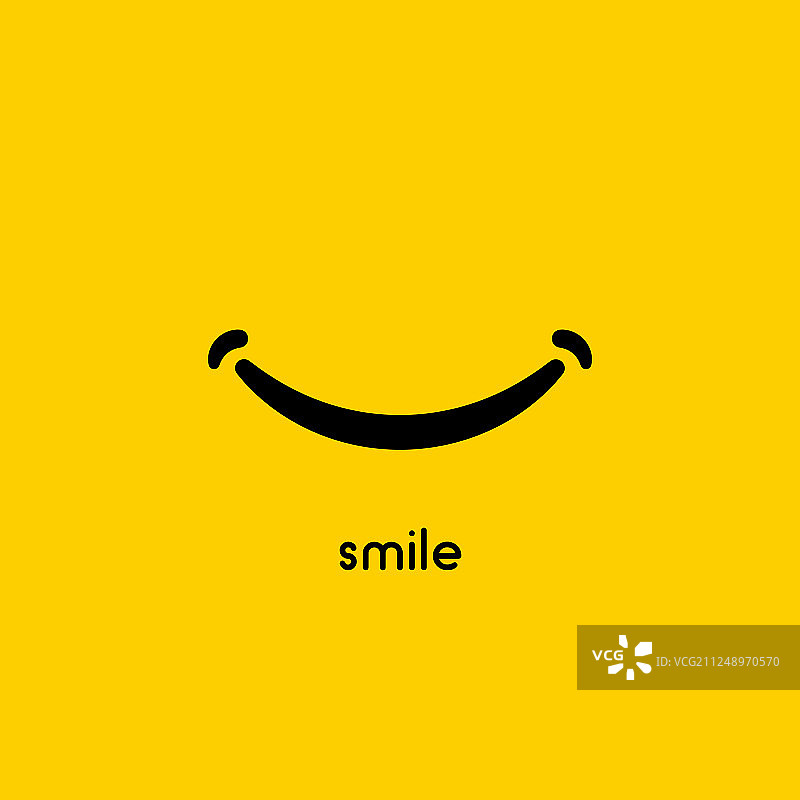 微笑图标图形设计符号或标志图片素材