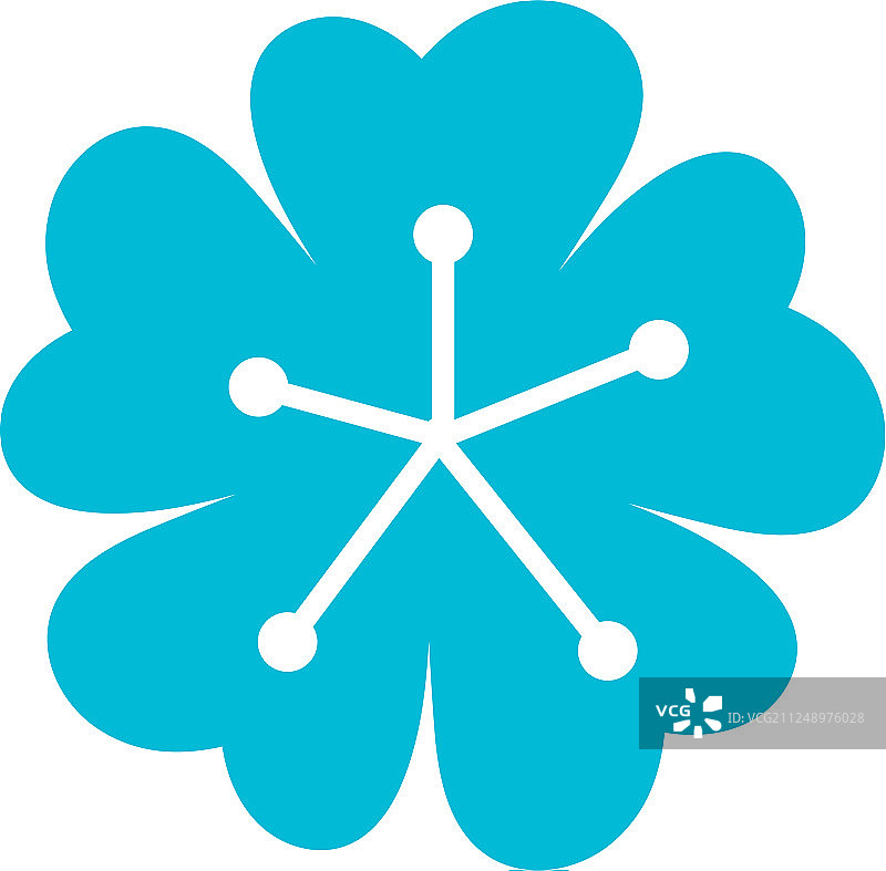 鲜花美妆图标设计图片素材