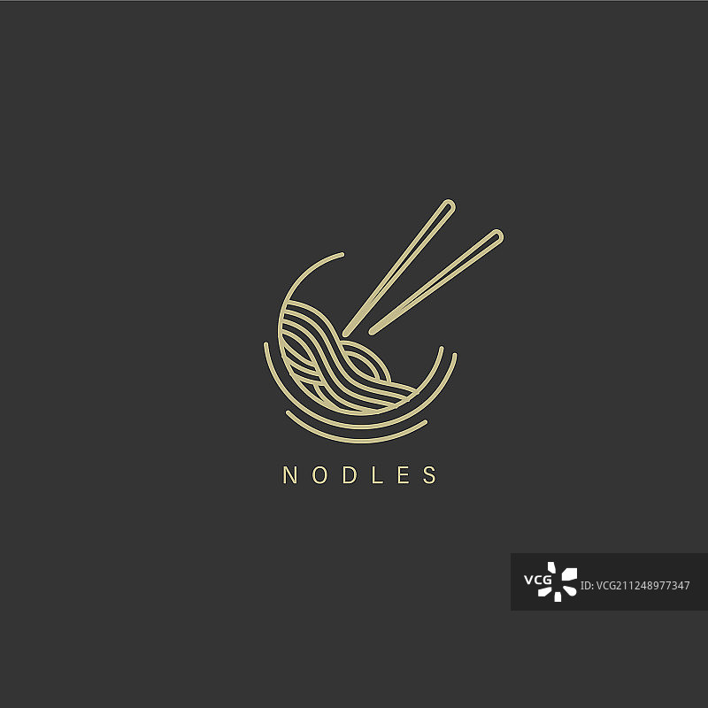 意大利面或面条图标和标志图片素材