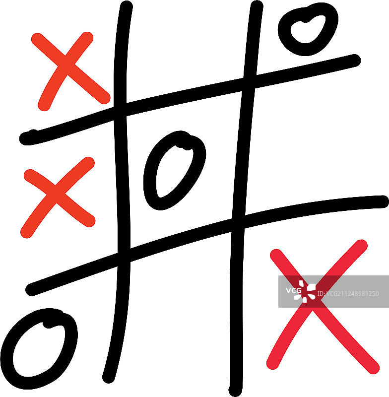 井字棋游戏图片素材